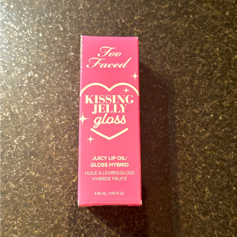 Too Faced Kissing Jelly Non-Sticky Lip Oil Gloss